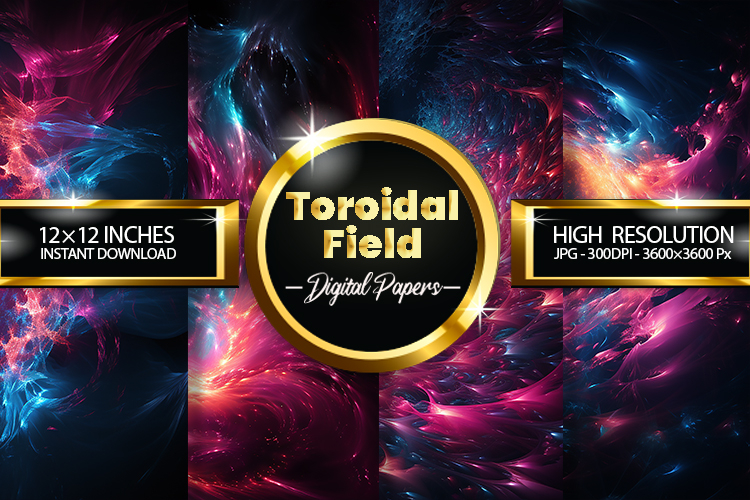 Toroidal Field Digital Papers - 04 Variations