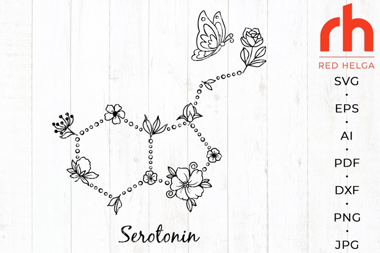 Floral serotonin svg  flower serotonin svg  molecule svg 1454170 Floral serotonin svg  flower serotonin svg  molecule svg 1454170