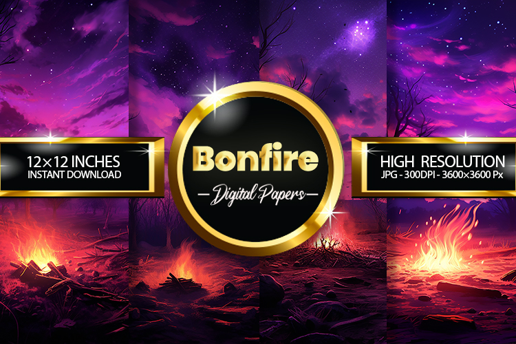 Bonfire Digital Papers - 04 Variations