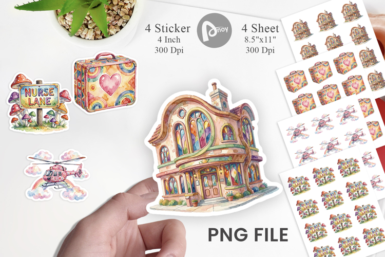 Nurse Sublimation Designs Image 10