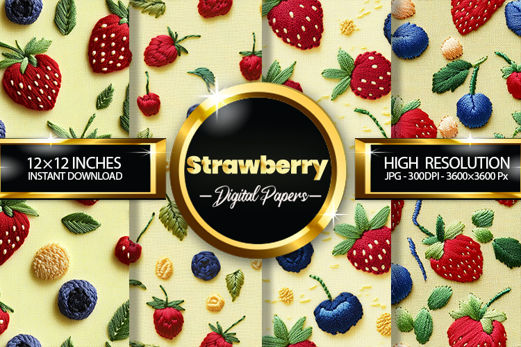 Strawberry Clipart Image 19