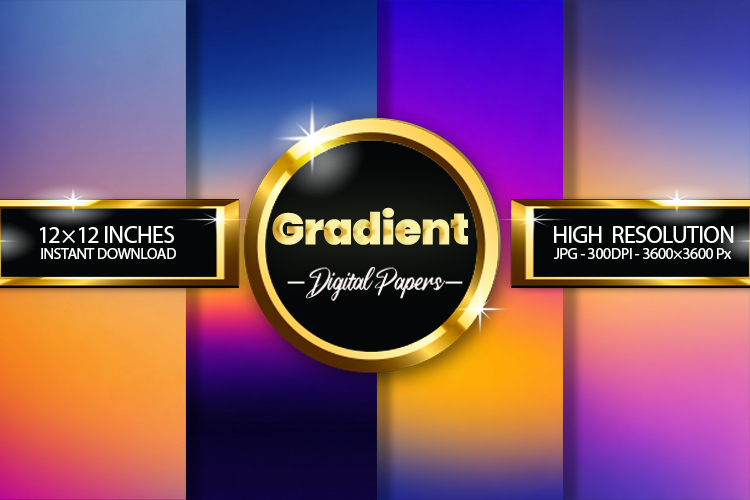 Gradient Digital Papers - 04 Variations