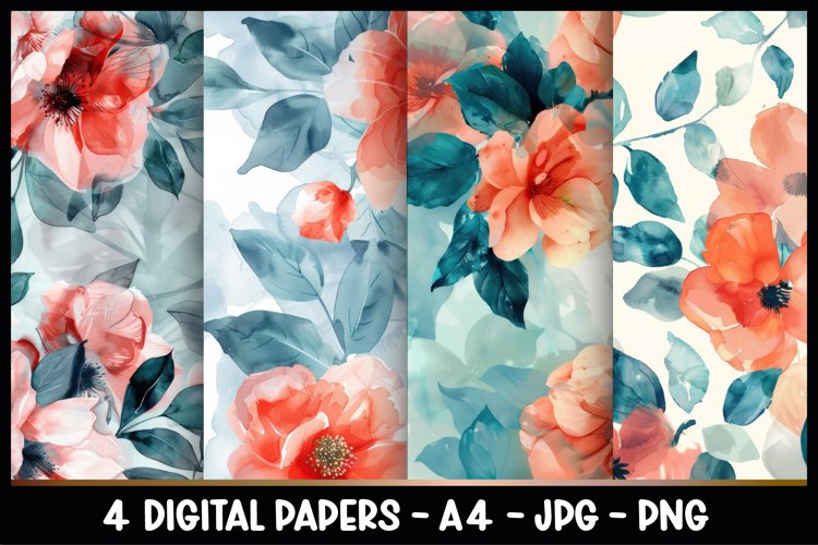 Summer Digital Paper Image 13