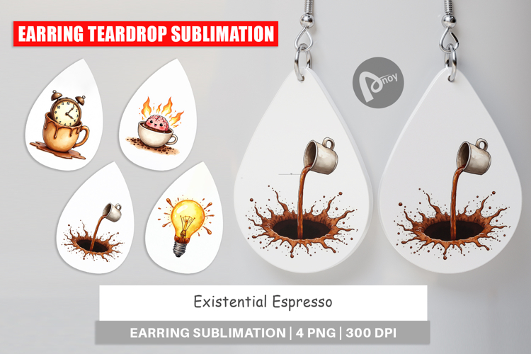 Sublimation Earring Designs Image 7