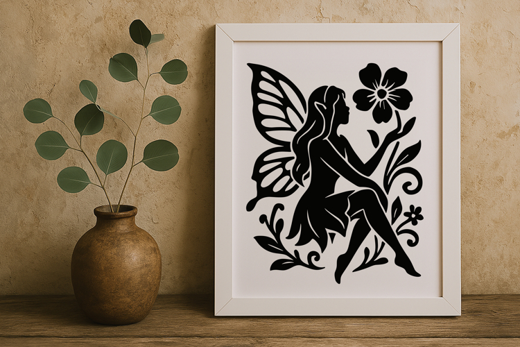 Fairy Silhouette Svg Image 12