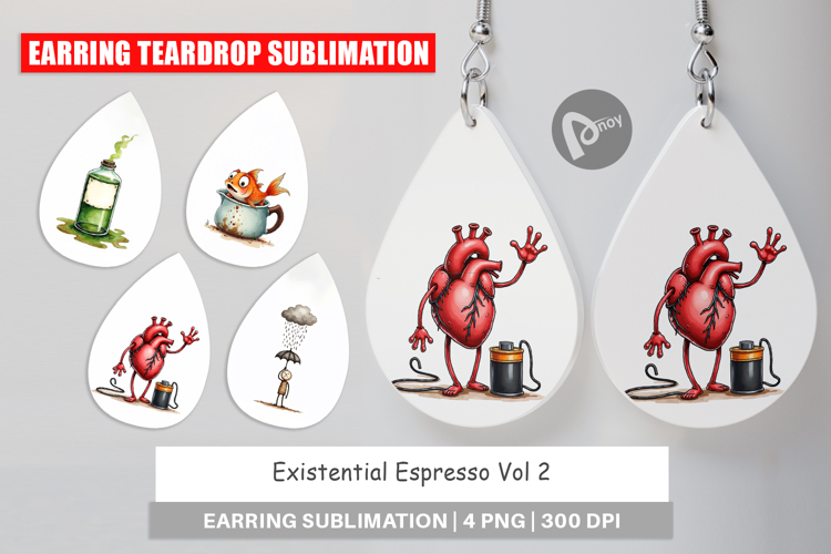 Sublimation Earring Designs Image 6