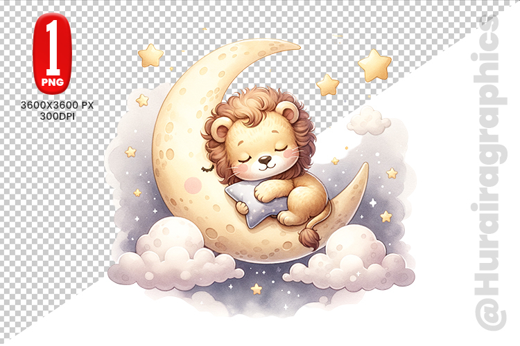 Cute Lion Clipart