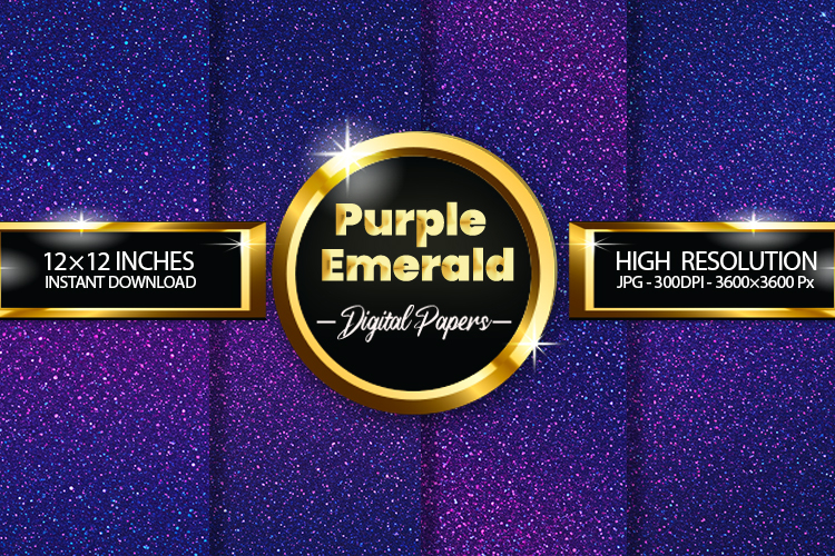 Purple Glitter Background Image 2