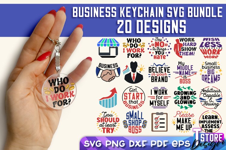 Round Keychain Svg Image 11