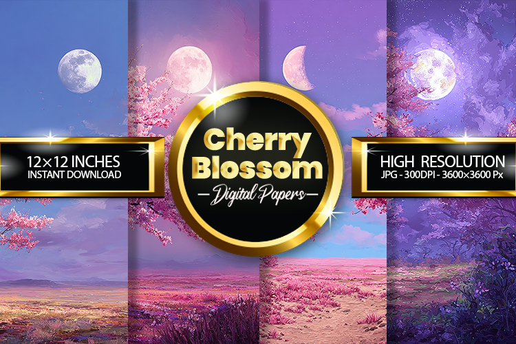 Cherry Blossom Clipart Image 15