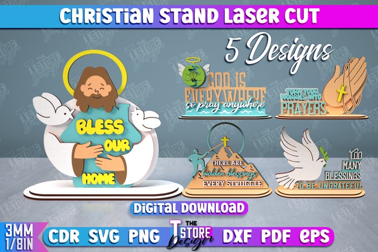 Laser Cut Stand Image 3