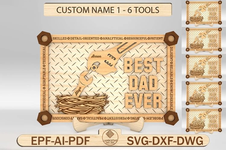 Dad's Garage Svg Image 22