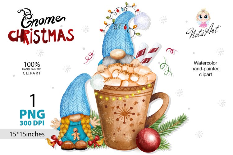 Christmas Gnome Clipart Image 14