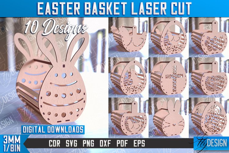 Easter Basket Clipart Image 9