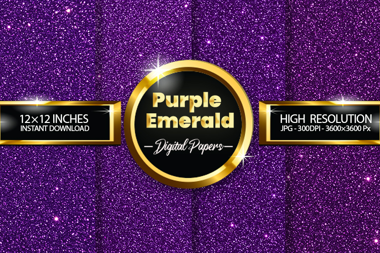 Purple Glitter Background Image 5
