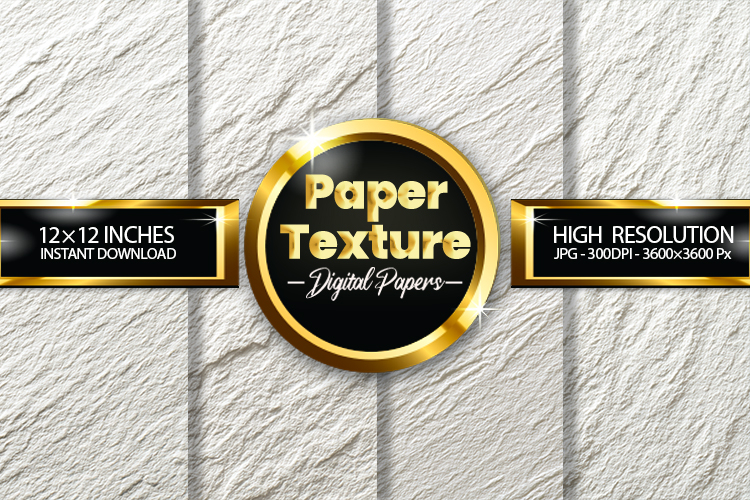 Paper Texture Digital Papers - 04 Variations