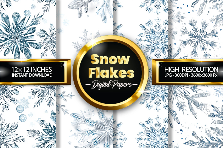 Snow Background Image 19