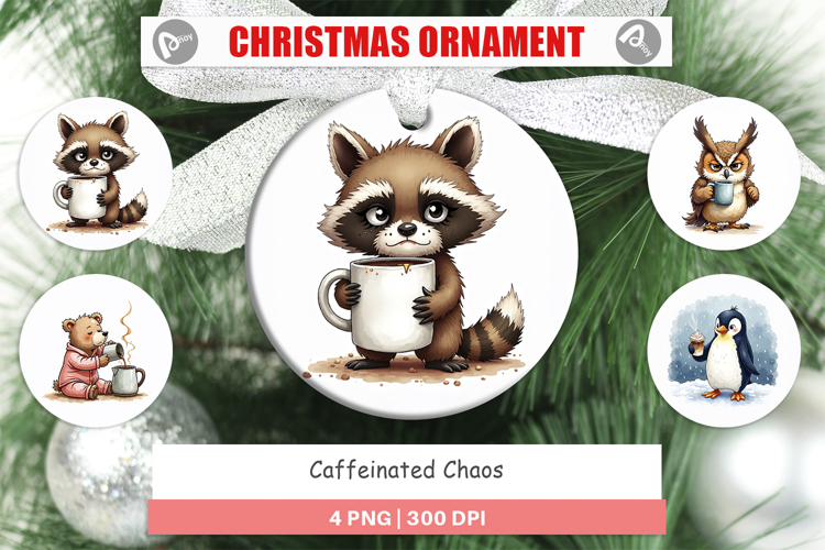 Christmas Ornament Sublimation Designs Image 16