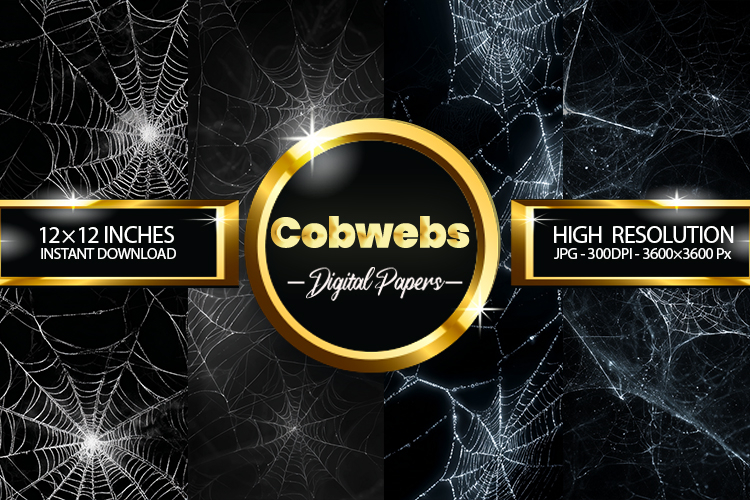 Cobwebs Digital Papers - 04 Variations