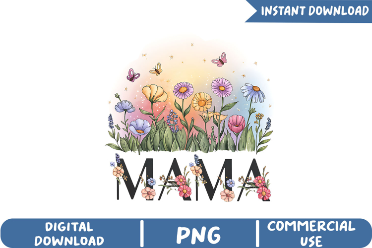 Mama Sublimation Design Image 7