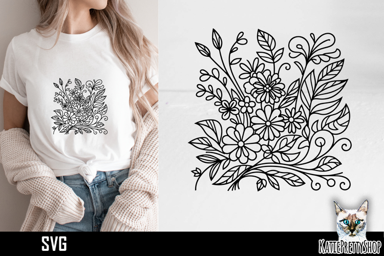 Line Art Svg Image 3