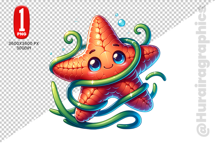 Starfish Clipart Image 14