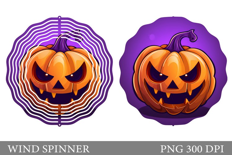 Halloween Spinner Sublimation. Halloween Wind Spinner
