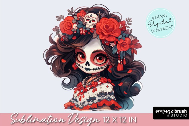Sugar Skull Png Image 8