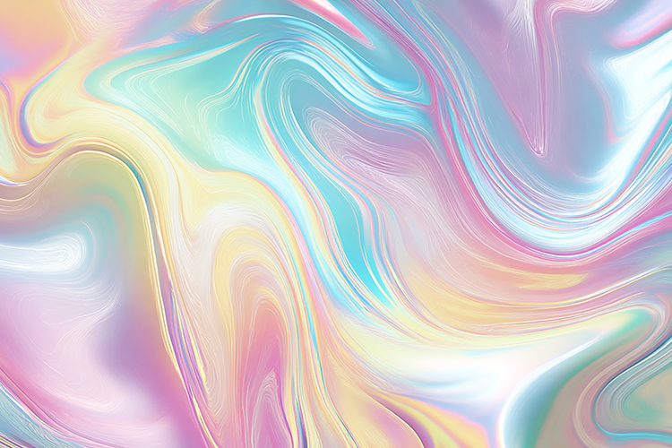 A vibrant and colorful abstract background with swirling
