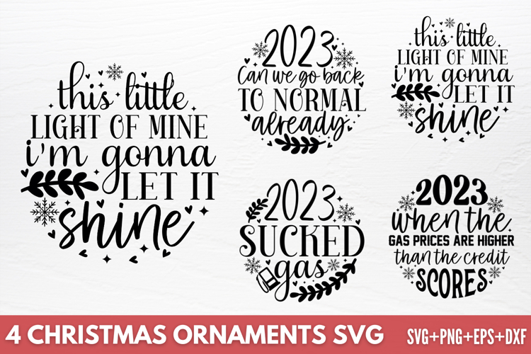 Christmas Ornaments Svg Image 19