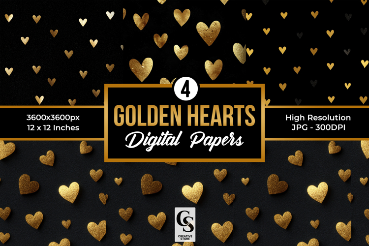 Gold Glitter Background Image 2