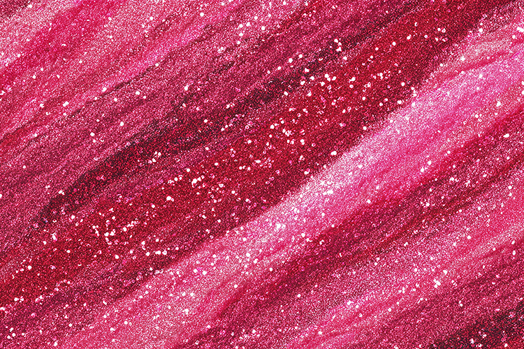 Pink glittery sparkling texture & diagonal streaks of lights