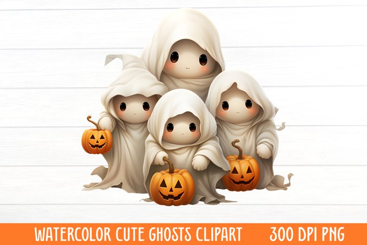 Ghosts Clipart Image 8