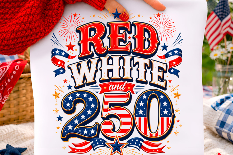 4th of July PNG t-shirt design PNG