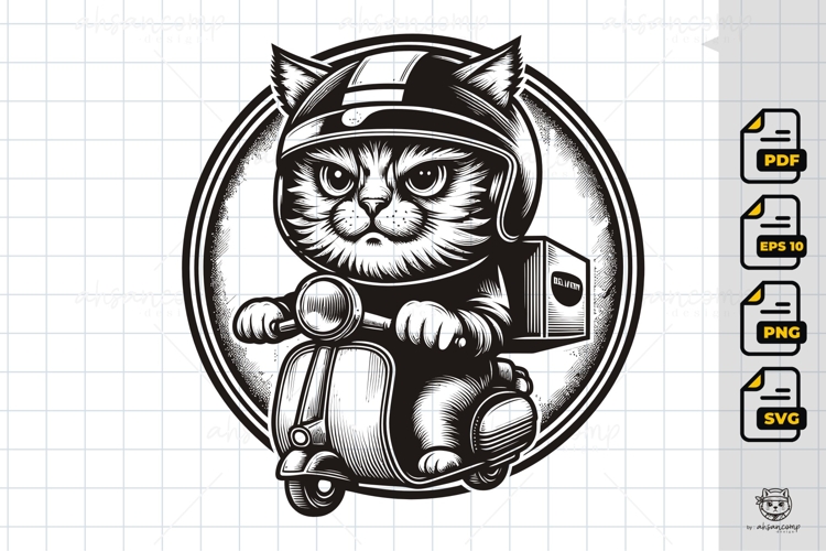 Motorcycle Vector Image 8
