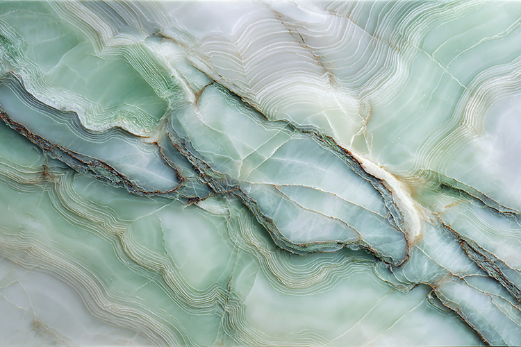 A beautiful green marble texture