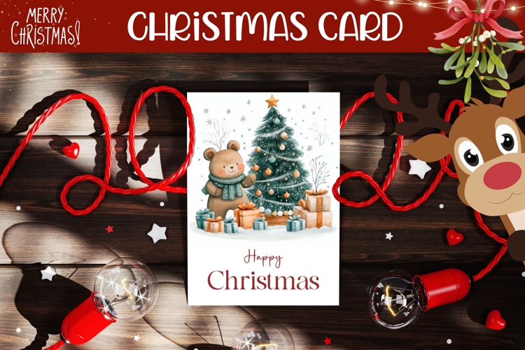 Christmas Card Template Image 23