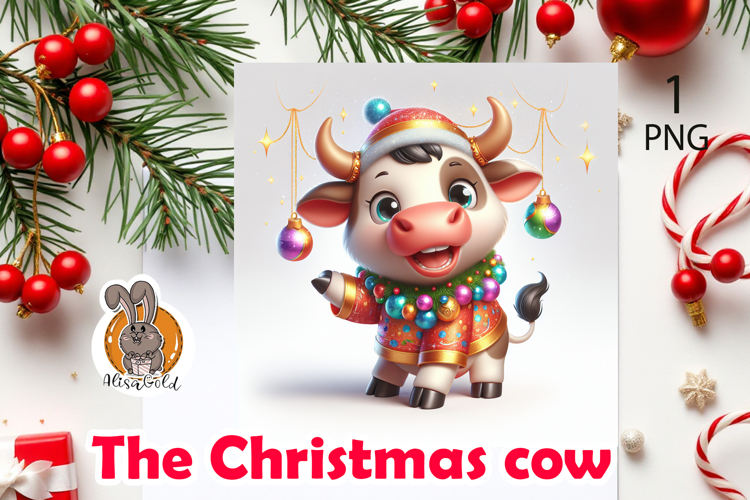 The Christmas cow