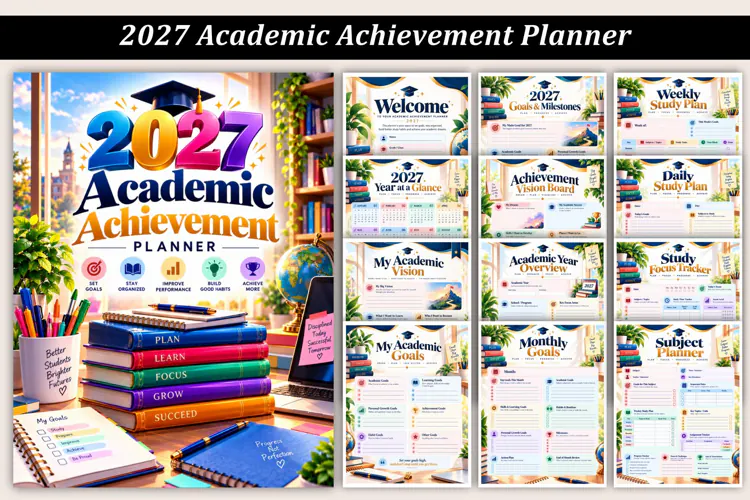 2027 Academic Achievement Planner