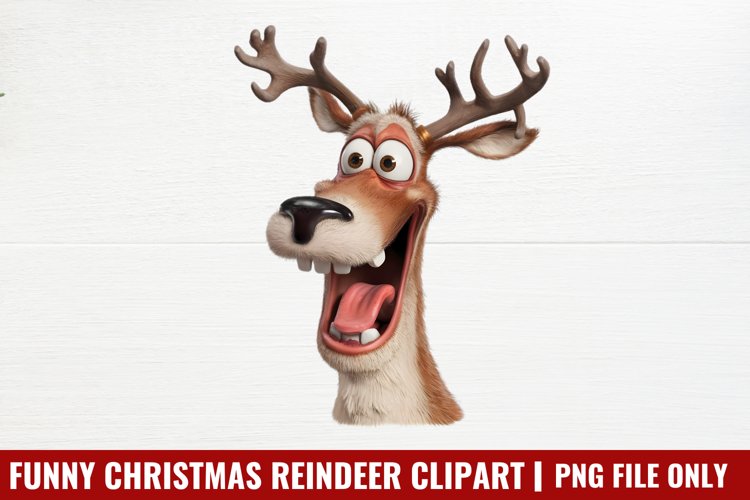 Reindeer Clipart Image 23