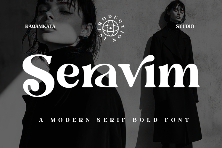 Seravim - Modern Bold Serif Font