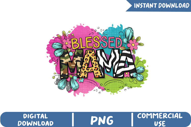 Mama Sublimation Design Image 6