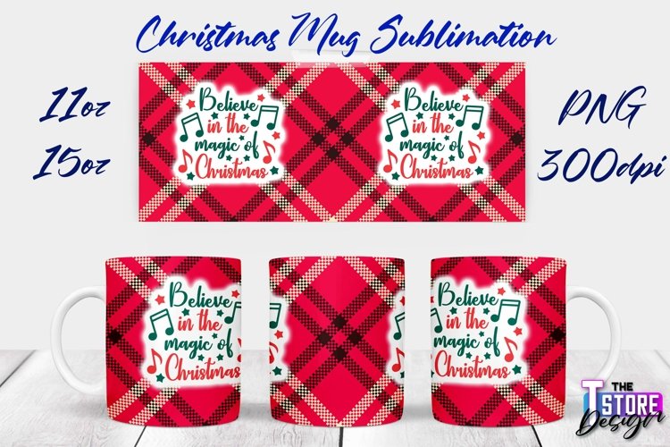 Christmas Mug Sublimation|Winter 11 oz|15 oz Mug Sublimation