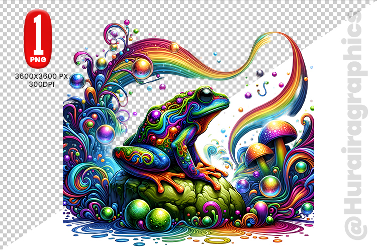 Cute Frog Clipart Image 22