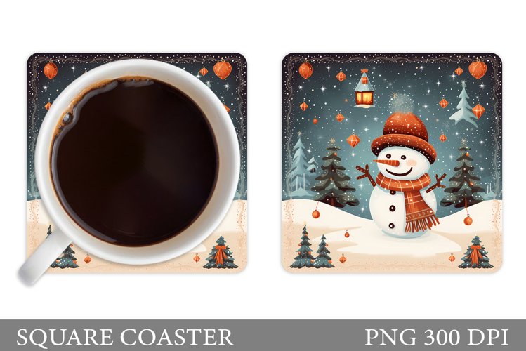 Cute Snowman Clipart Image 8