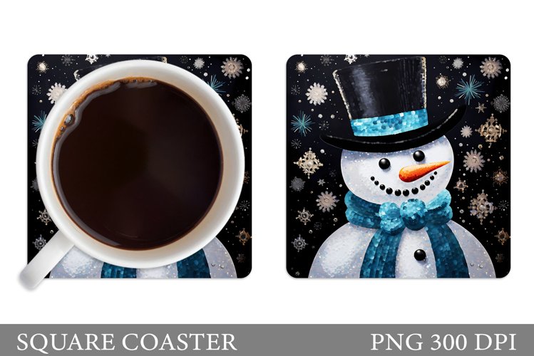 Cute Snowman Clipart Image 8
