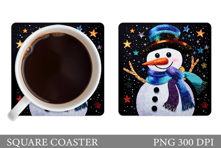 Cute Snowman Clipart Image 8