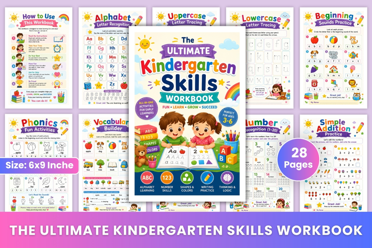 The Ultimate Kindergarten Skills Workbook