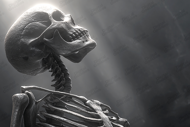 Skull Background Image 2