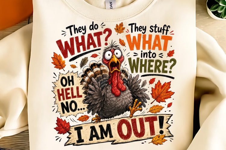 Funny Thanksgiving PNG, Fall Pumpkin Sublimation, Autumn PNG